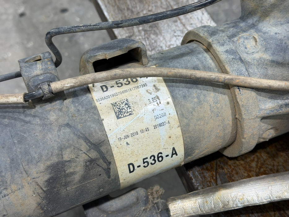 2017 FORD F250 F350 REAR AXLE 3.55 E-LOCKING M275 107K MILES OEM 2018 2019