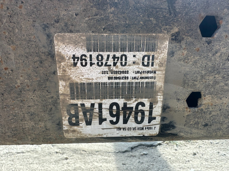 2017 RAM 2500 3500 DIESEL MEGA CAB 4X4 SRW FRAME 160"WB 2014 2015 2016 2018