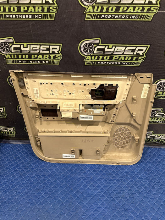 2015 DODGE RAM 2500 SLT FRONT RIGHT BROWN DOOR PANEL OEM *HEAT FLAWS 3-5*