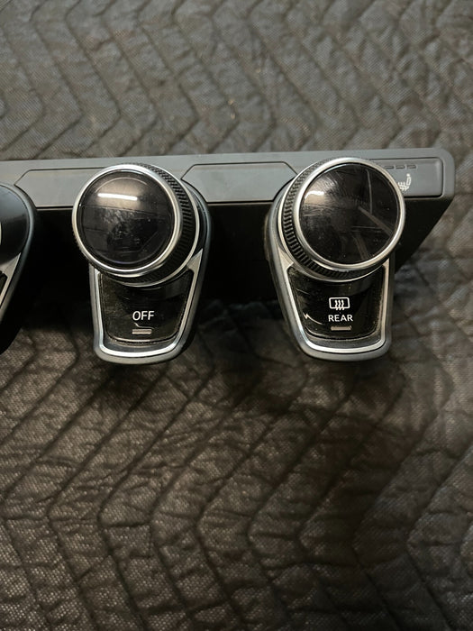 2017 AUDI R8 V10 HVAC AC A/C CONTROL UNIT W/ BUTTONS OEM 4S0 820 043 K