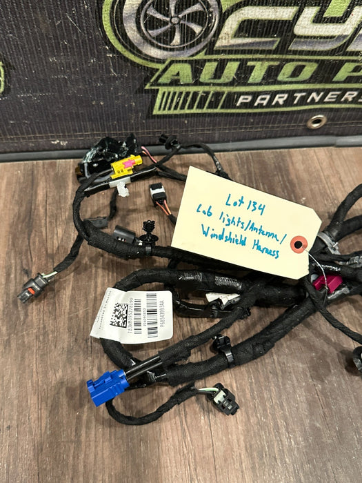 2022 DODGE RAM 2500 CAB LIGHT ANTENNA WINDSHIELD HARNESS OEM 68543993AA