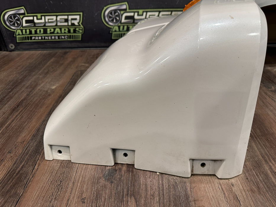 2017 2019 FORD F350 F450 LEFT DUALLY BED SIDE FENDER FLARE PEARL WHITE *UG* OEM
