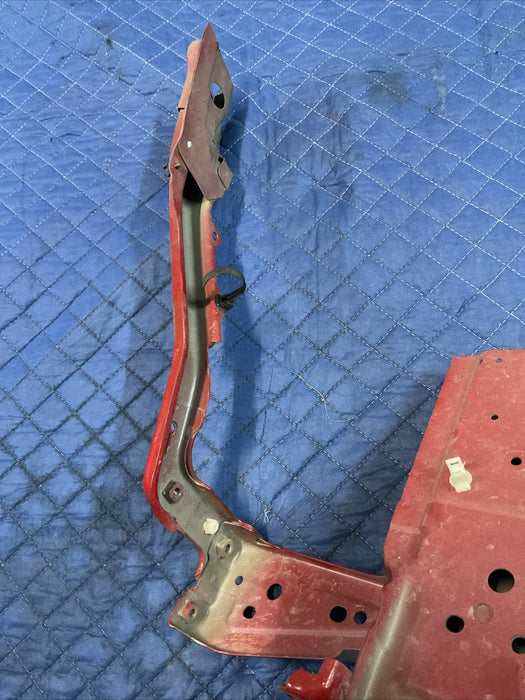 2009-2020 NISSAN 370Z FRONT LEFT DRIVER RED FRAME RAIL END APRON CUT OEM
