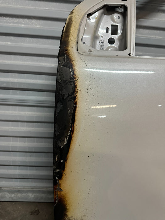 2017-2022 FORD F250 F350 F450 DRIVER LEFT DOOR SHELL OEM~BURN DAMAGE~