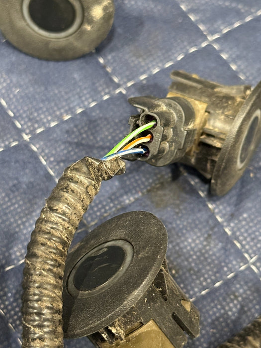 2020-2022 FORD F350 F450 REAR BUMPER PARKING SENSOR HARNESS OEM LC3T-15K868-AD