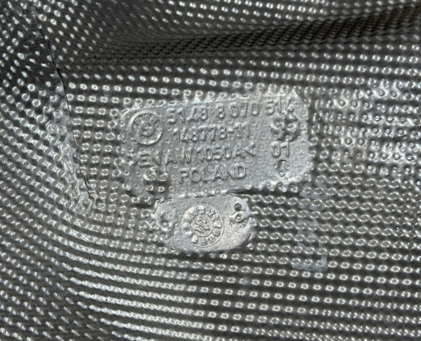 2024 BMW M3 M4 G80 G82 REAR INSULATION HEAT SHIELD OEM 51488070514