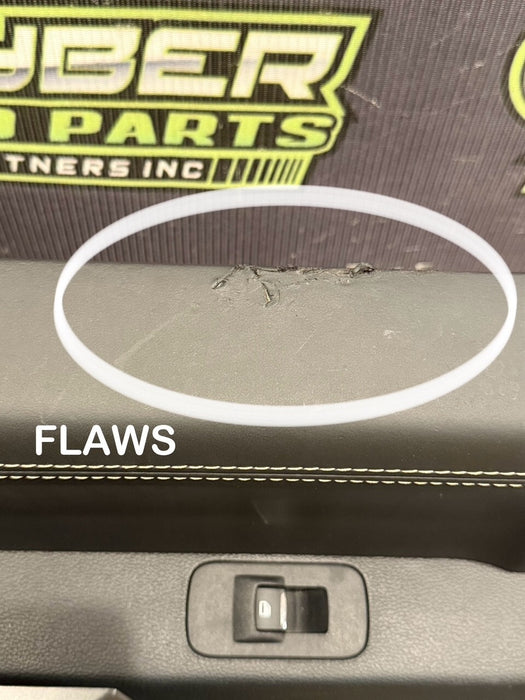 2020-2022 FORD F250 F350 F450 REAR LEFT LIMITED DOOR PANEL OEM *READ/COS FLAWS*