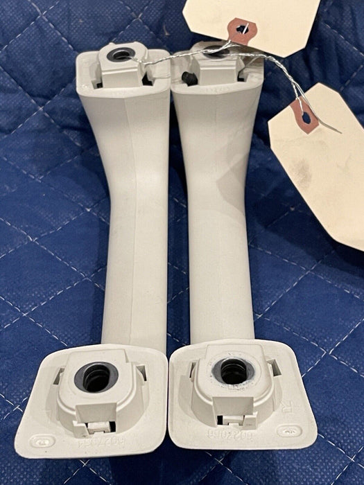 2020-2022 FORD F250 F350 F450 LIMITED WHITE LEFT RIGHT B PILLAR GRAB HANDLES OEM