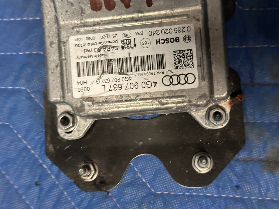 2018 AUDI R8 SPYDER QUATTRO YAW RATE CONTROL MODULE 4G0907637L OEM 4G0 907 637 L