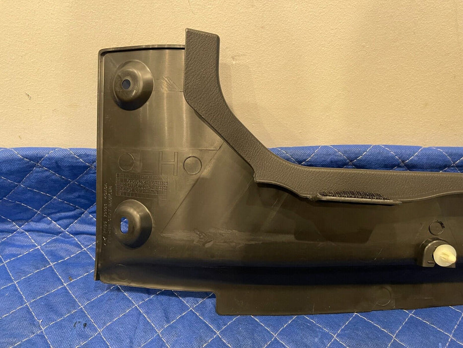 2017 INFINITI Q50 RED SPORT DRIVER LEFT SEAT PARTITION PANEL TRIM OEM