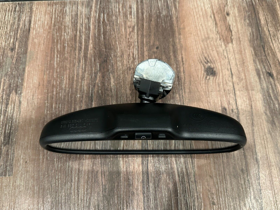 2012 AUDI R8 INTERIOR REAR VIEW MIRROR OEM 8J0 857 511 *CRACK/READ DESCRIPTION*