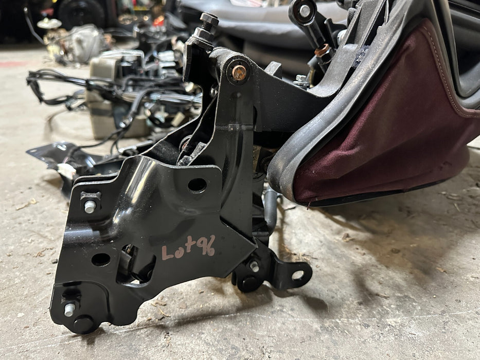 2009-2020 NISSAN 370Z CONVERTIBLE ROADSTER RED SOFT TOP ASSEMBLY OEM 47K MILES