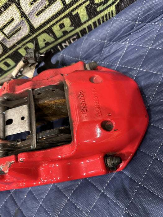 2021 AUDI R8 BREMBO FRONT RIGHT CARBON CERAMIC BRAKE CALIPER OEM *READ*