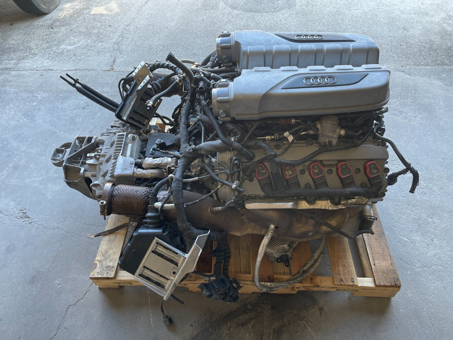 2021 AUDI R8 5.2L V10 ENGINE 7 SPEED S-TRONIC TRANSMISSION 14K MILES