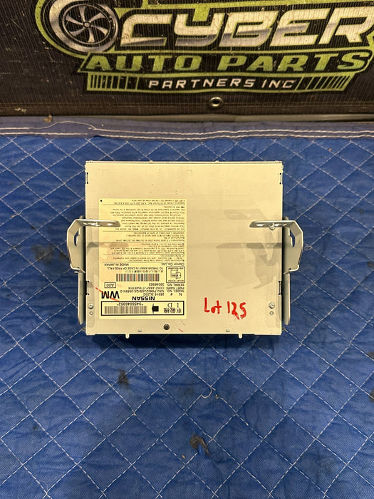 2013 NISSAN 370Z RADIO RECIEVER UNIT W NAVIGATION OEM
