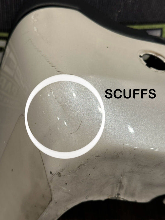 2017-22 FORD F250 F350 F450 REAR LEFT BUMPER CORNER MET WHITE (UG) OEM *READ*