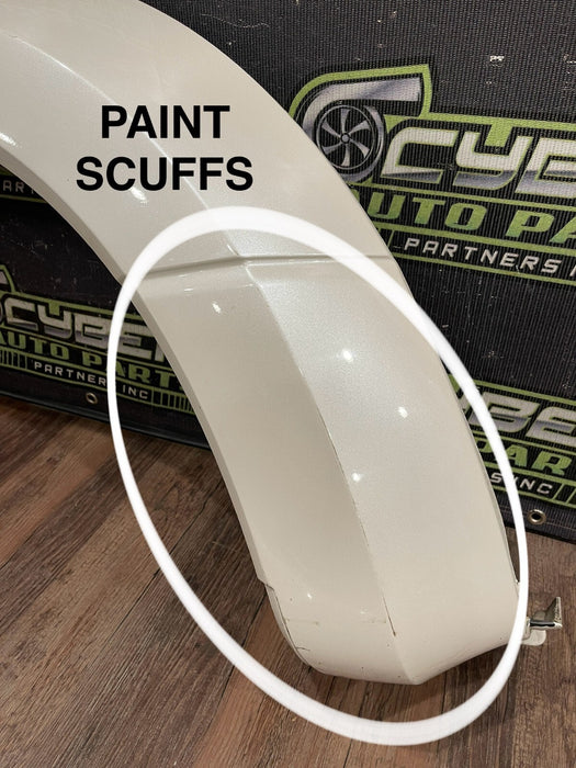 2017-22 FORD F450 DUALLY SUPERDUTY FRONT LEFT FENDER FLARE (UG) OEM *READ