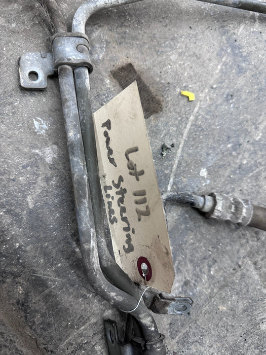 2017 NISSAN TITAN XD POWER STEERING LINES HOSE OEM
