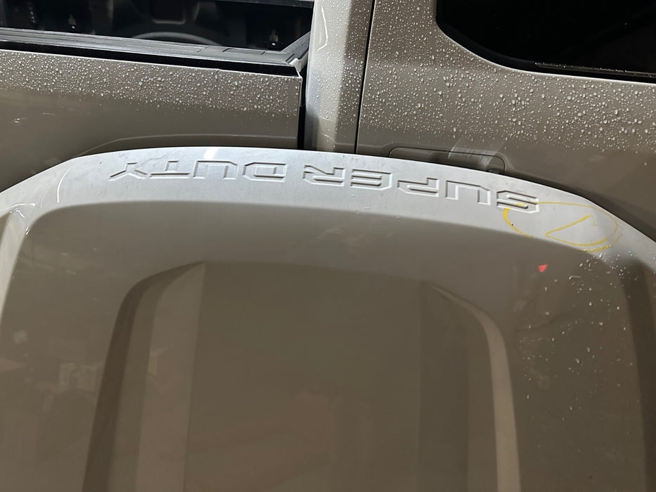 2017 2018 2019 2020 2021 2022 FORD F250 F350 450 METALLIC WHITE HOOD PANEL