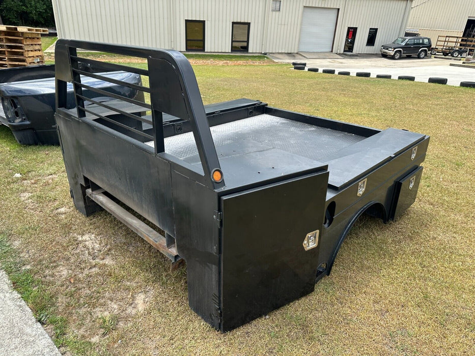 2017-2022 FORD F350 F450 DRW DUALLY CUSTOM FLAT BED W/ STORAGE & GOOSENECK