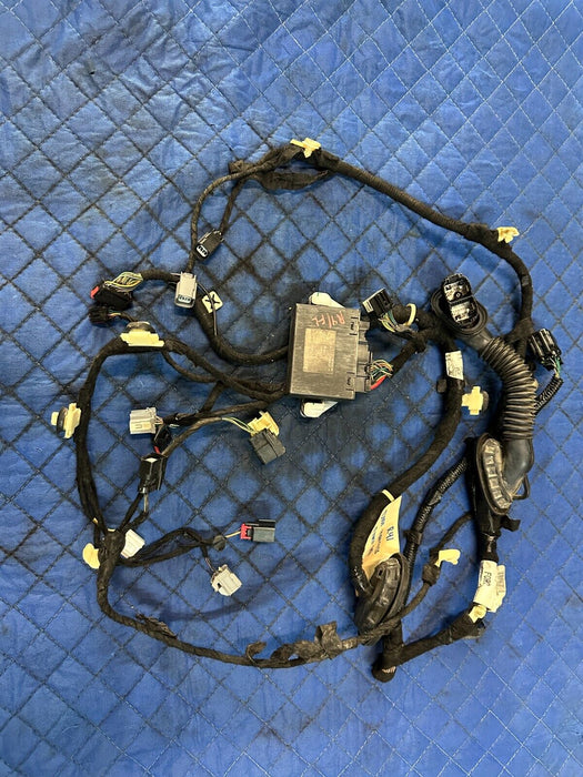 2017-2019 FORD F250 F350 KING RANCH FRONT LEFT DOOR HARNESS OEM JC3T-14631-AA