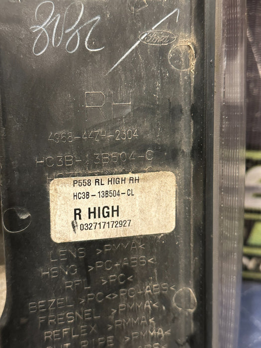 2017-2019 FORD F250 F350 F450 REAR PASSENGER RIGHT LED TAIL LIGHT ASSEMBLY OEM