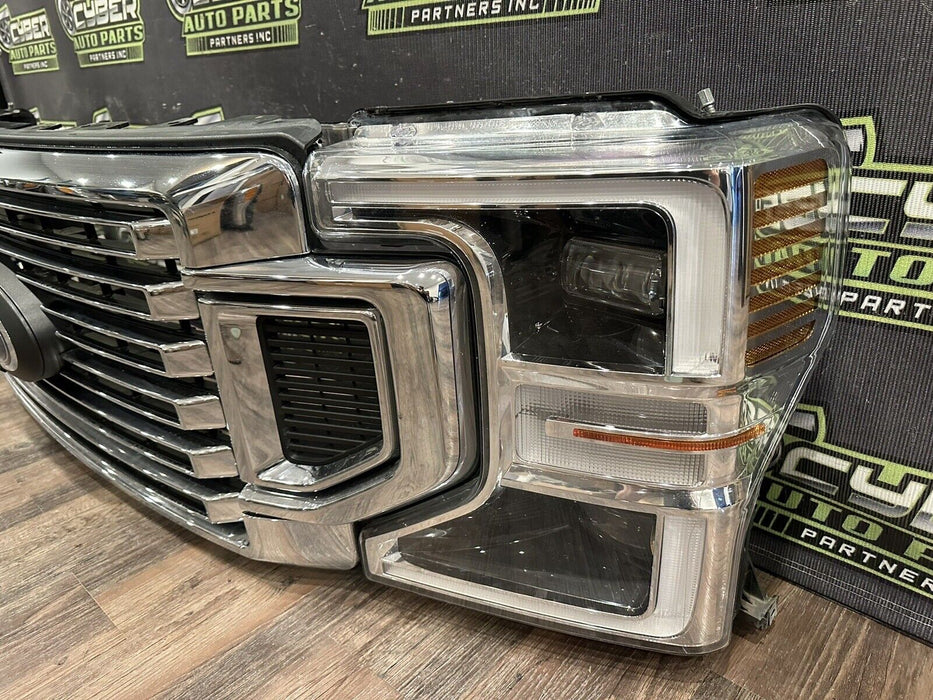 2020 2021 2022 FORD F250 F350 F450 CHROME GRILLE LED HEADLIGHTS CONVERSION OEM