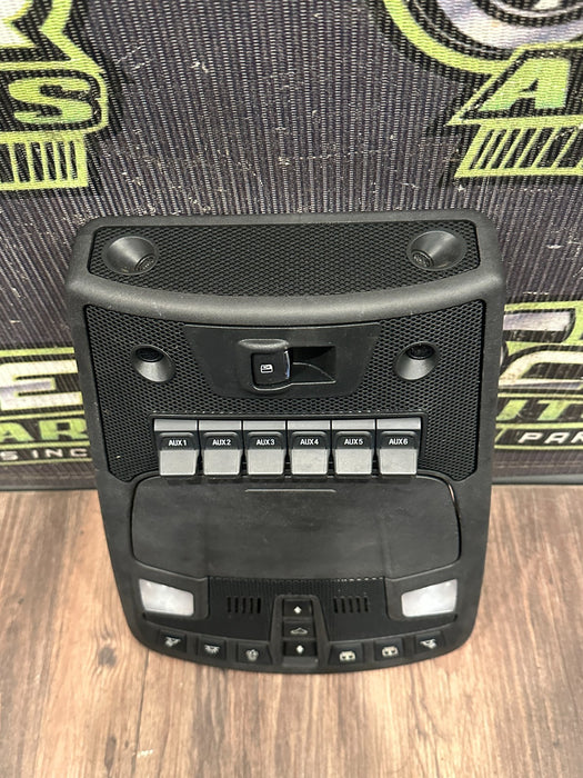 2017-2019 FORD F250 F350 F450 OVERHEAD UPFITTER SWITCH BEZEL PANEL OEM