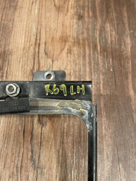 2012 AUDI R8 ECM ECU PCM LEFT LOWER BRACKET MOUNT OEM 420 907 461 B