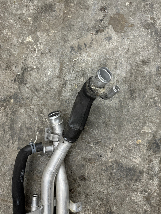 2014 AUDI R8 OEM UNDERBODY CENTER COOLANT PIPE LINE HOSE TUBE 420 121 050 B
