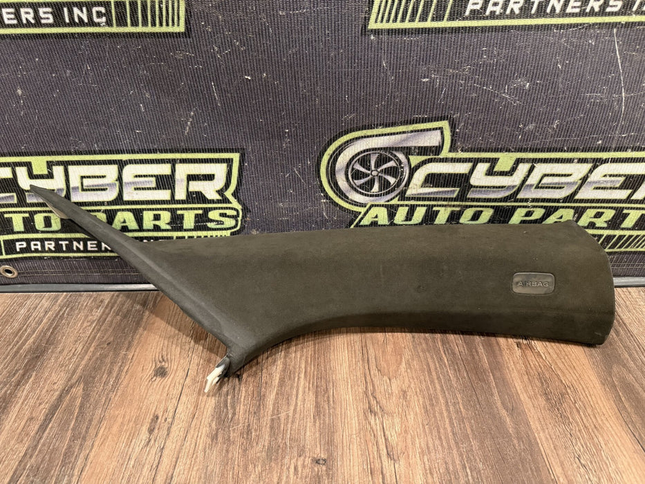 2021 AUDI R8 FRONT RIGHT ALCANTARA A PILLAR TRIM OEM 4S8 867 234 *WEAR 4-6*