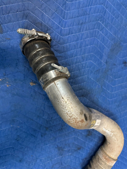 2016 2018 NISSAN TITAN XD DIESEL LEFT AIR INTERCOOLER PIPE HOSE 14463 EZ40A OEM