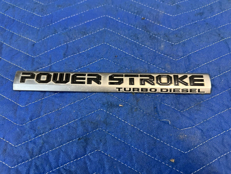 2017-2020 FORD F250 F350 F450 POWERSTROKE TURBO DIESEL EMBLEM BADGE OEM