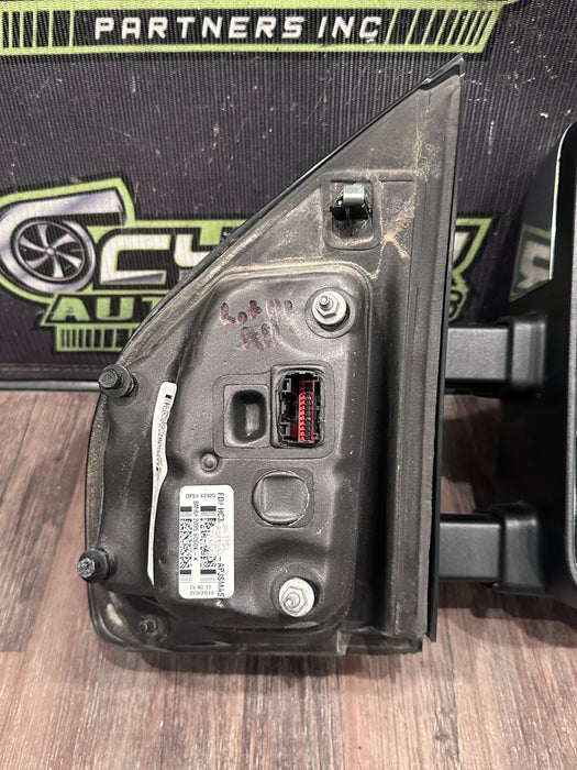 2017-2019 FORD F250 F350 F450 RIGHT CHROME CAP TOW MIRROR OEM *WEAR 13-15*