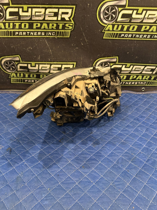 2009-2011 INFINITI G37 COUPE DRIVER LEFT HEADLIGHT BLACK HOUSING OEM *BLEMISH 4*