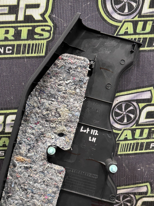 2017 NISSAN TITAN XD RESERVE REAR LEFT LOWER C PILLAR TRIM OEM 76916 8S515