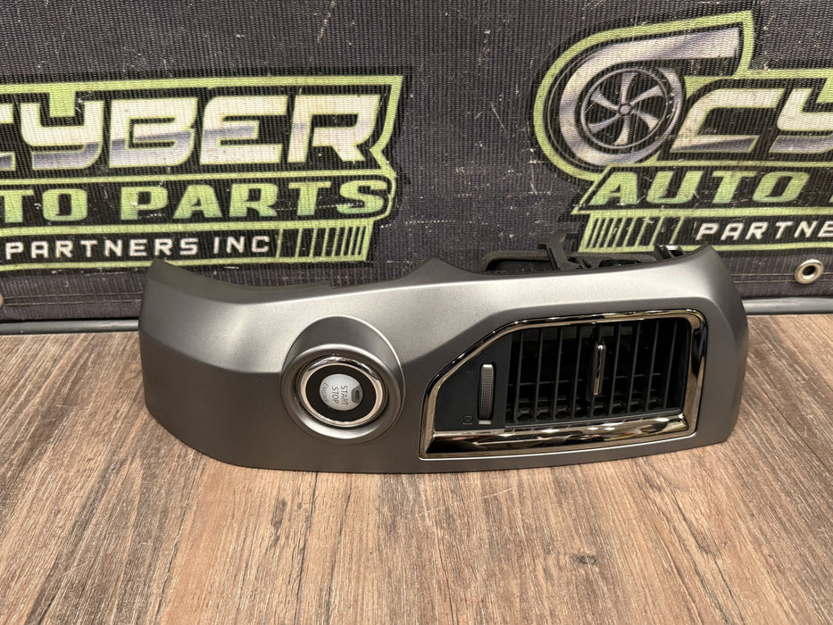 2017 NISSAN TITAN XD RESERVE LEFT DASHBAORD AIR VENT W PUSH START OEM