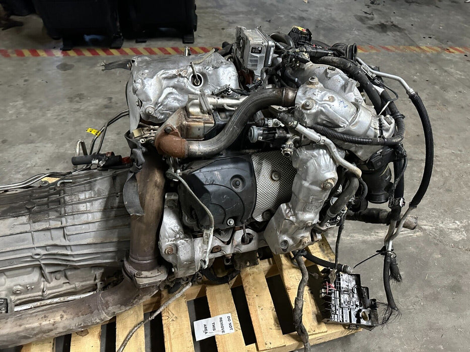 2021 2022 GMC SIERRA 2500 3500 L5P 6.6 DURAMAX ENGINE TRANSMISSION TRANSFER CASE