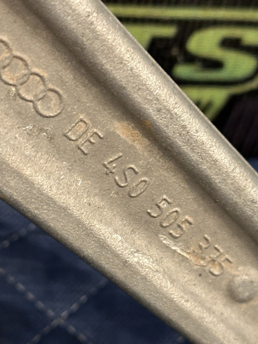 2018 AUDI R8 REAR RIGHT PASSENGER LOWER SUSPENSION CONTROL ARM 4S0 505 312 D