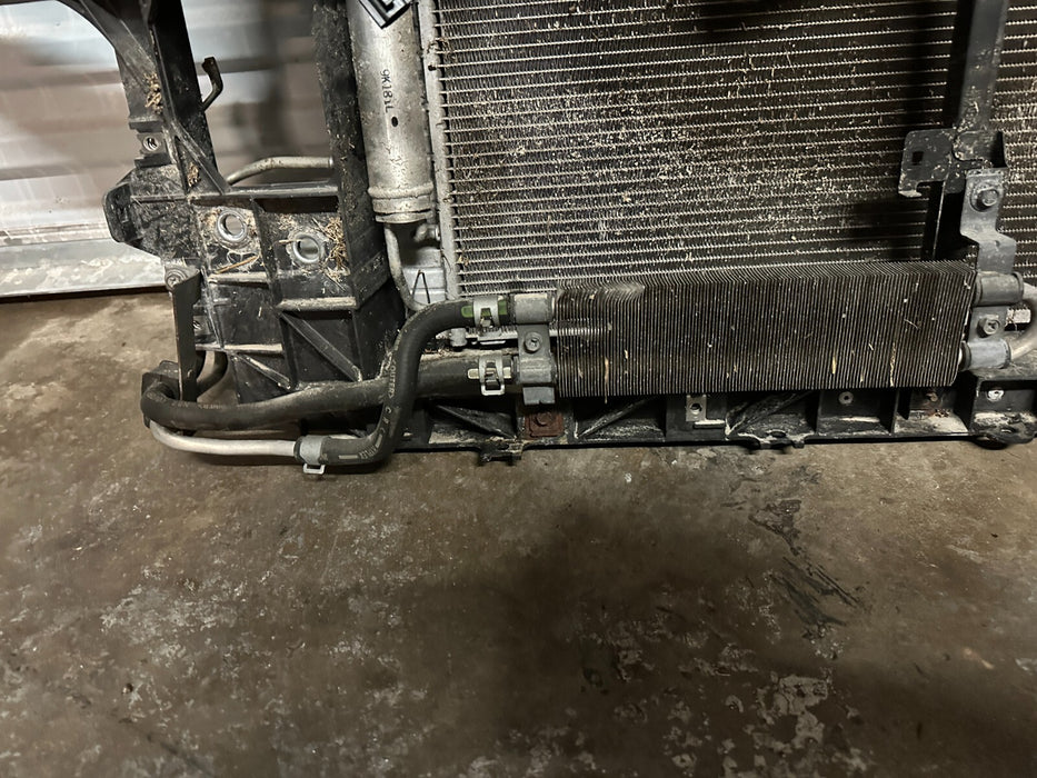 2010 NISSAN 370Z SPORT RADIATOR SUPPORT COOLING ASSEMBLY OEM