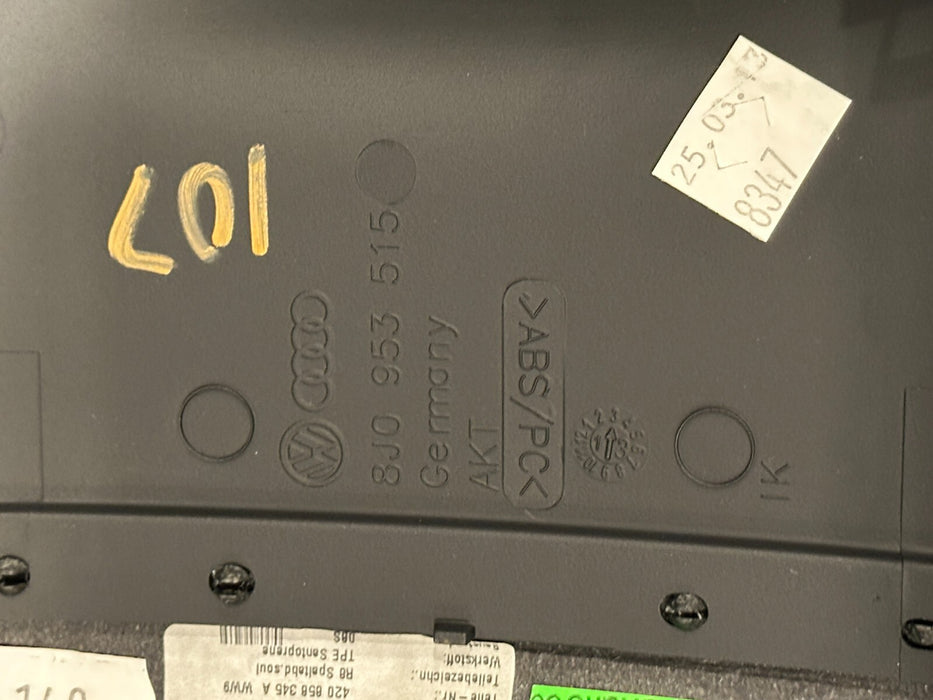 2014 AUDI R8 STEERING COLUMN TRIM COVER PANEL SHROUD OEM 8J0 953 515