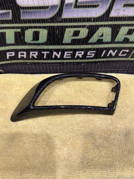 2017-18 AUDI R8 FRONT LEFT RIGHT DOOR PANEL CARBON FIBER TRIMS OEM