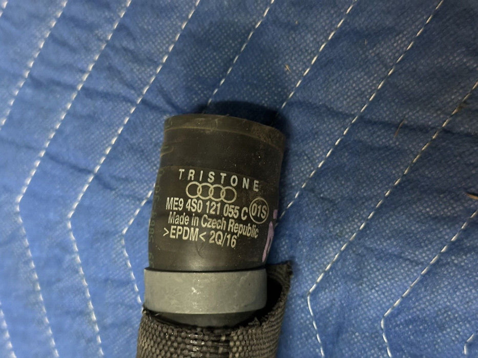 2017 AUDI R8 5.2L V10 FRONT LEFT RADIATOR COOLANT HOSE 4S0121055C 4S0 121 055 C