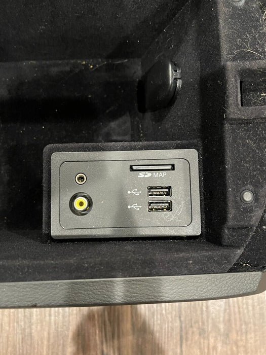 2017 INFINITI Q50 RED SPORT CENTER CONSOLE STORAGE COMPARTMENT OEM *SCRATCHES*