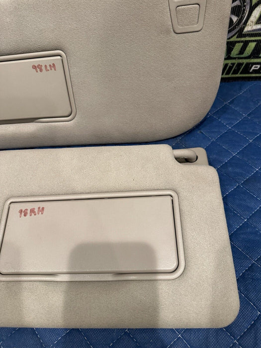 2017-2019 FORD F250 F350 F450 LIMITED SUN VISORS PAIR LEFT RIGHT OEM SUNVISOR