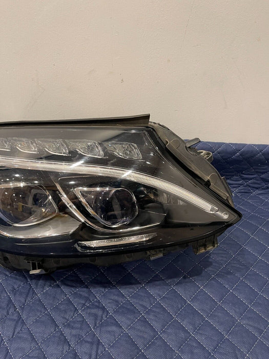 2017 MERCEDES BENZ C63 AMG PASSENGER RIGHT LED INTELLIGENT LIGHT HEADLIGHT OEM