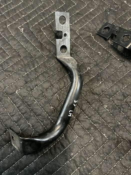 2010 NISSAN 370Z RIGHT LEFT PAIR RADIATOR SUPPORT SLAM PANEL BRACKET 625521EA2A