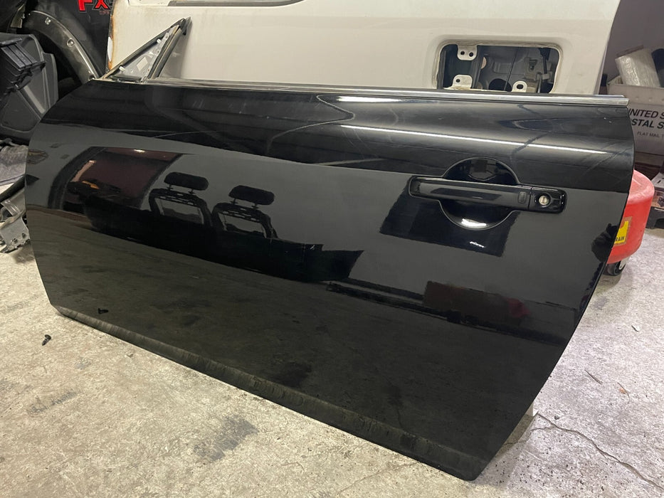 2013 INFINITI G37S CONVERTIBLE DRIVER LEFT DOOR SHELL BLACK OEM 2009-2015 Q60