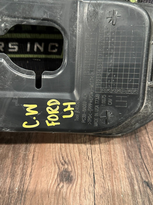 2023-2025 FORD F250 F350 FORD FRONT BUMPER LEFT TOW HOOK COVER OEM PC3B-8A069-AW