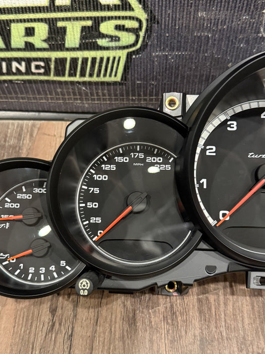 2014 PORSCHE 911 TURBO S 991 INSTRUMENT CLUSTER SPEEDOMETER OEM